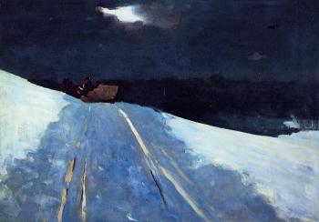 Winslow Homer : Sleigh Ride